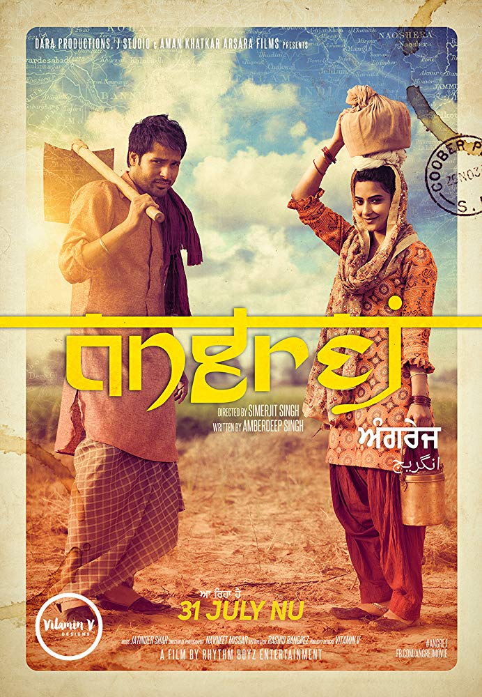 Angrej (2015) Punjabi 720P Dvdrip X264 Aac 5 1 Esub - Sungeorge