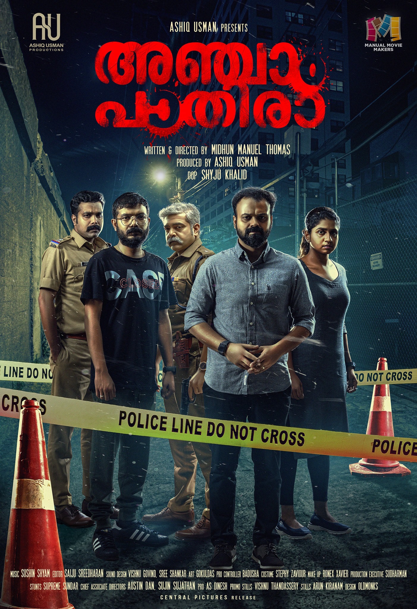 Anjaam Pathiraa (2020) 1080P Webrip X264 Esub [Dual Audio][Hindi Dd2 0 Malayalam 2 0] -Dmv