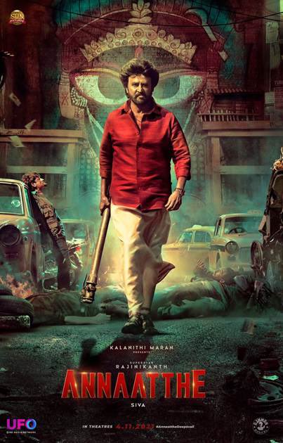 Annaatthe (2021) Uncut 1080P Nf Webrip X264 Esub [Dual Audio][Hindi 5 1 Tamil Dd5 1] -Mkvc