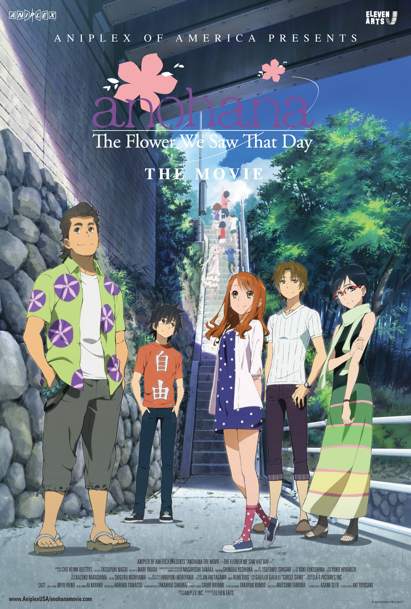 Anohana The Flower We Saw That Day The Movie (2013) Japanese 1080P Bluray X265 Hevc 10Bit Esub