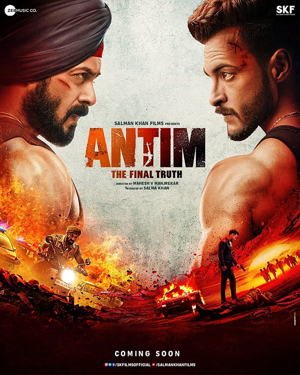Antim The Final Truth 2021 Webrip 1080P Hindi Dd 5 1 X264 Esub - Mkvcinmas