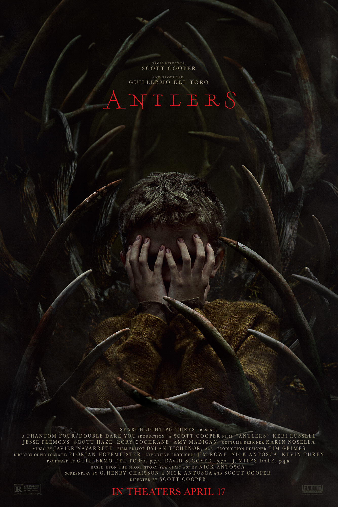 Antlers 2021 720P Bluray 800Mb X264-Galaxyrg