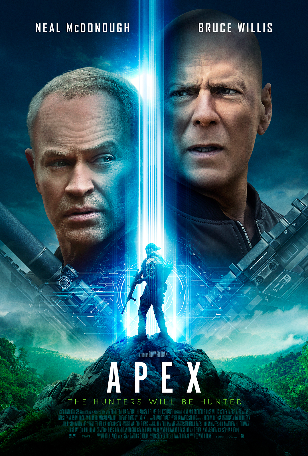 Apex (2021) 720P Bluray X264 Esub [Dual Audio][Hindi 5 1 English 5 1] -Mkvc
