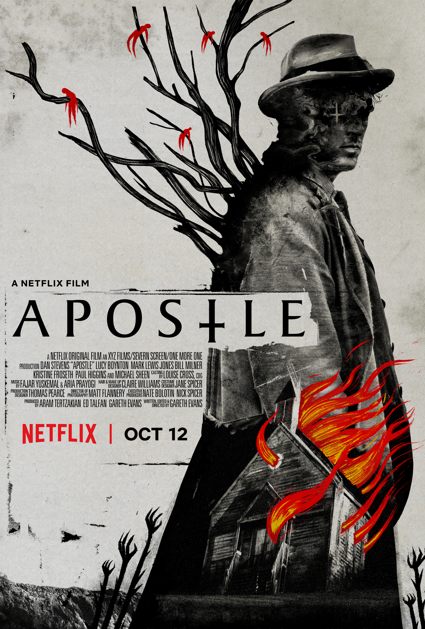 Apostle (2018) 1080P Nf-Web X265 Hevc 10Bit Aac 5 1 Msubs-Psa