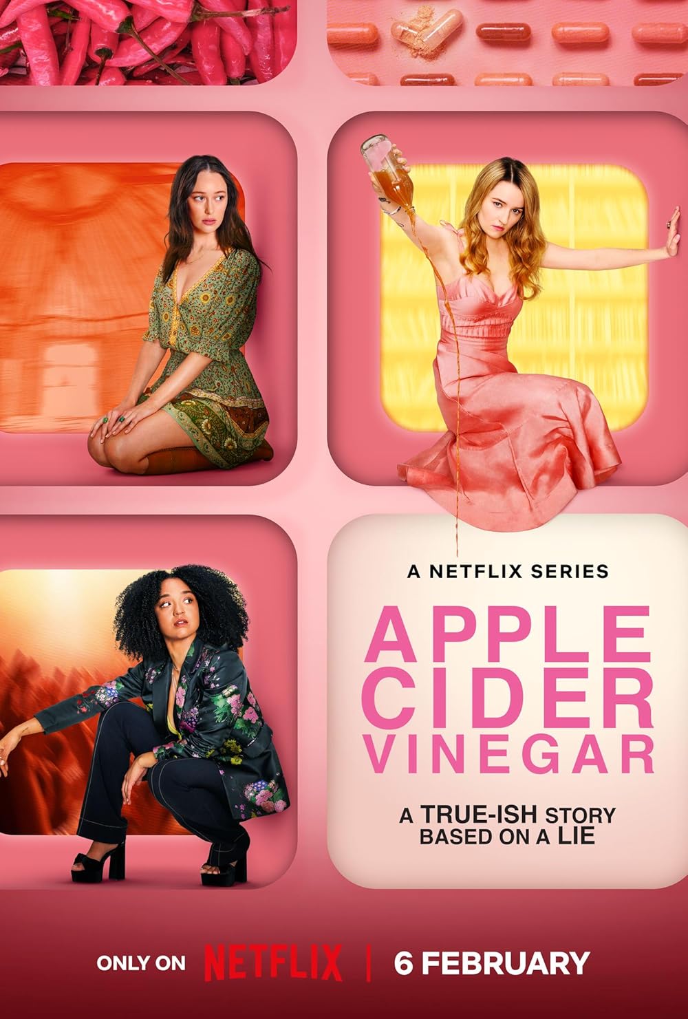 Apple Cider Vinegar S01E01 720P Nf Webrip X264 Msubs [Dual Audio][Hindi 5 1 English 5 1] -Mkvc