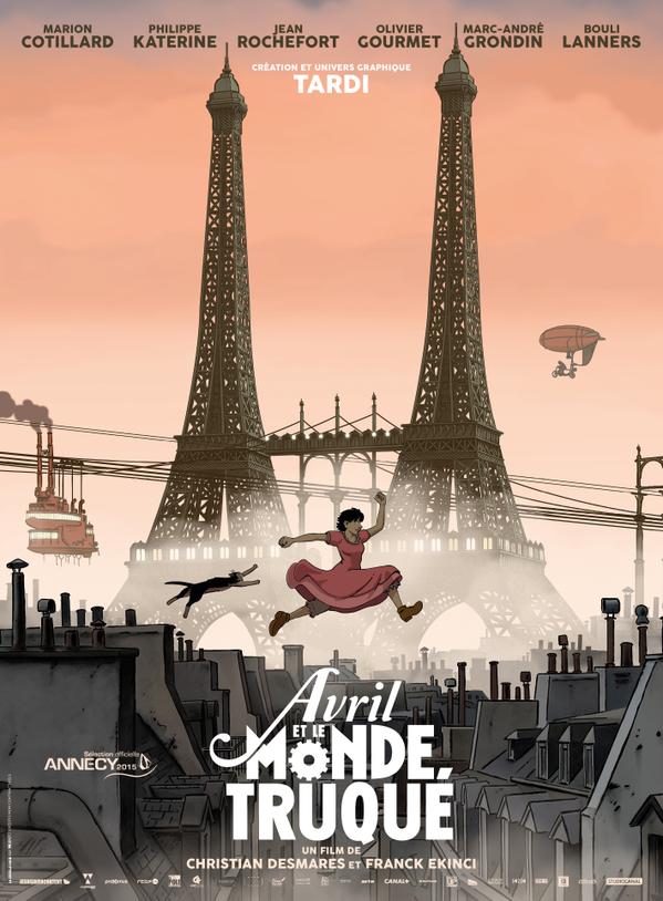 April And The Extraordinary World 2015 720P Brrip 950Mb Mkvcage