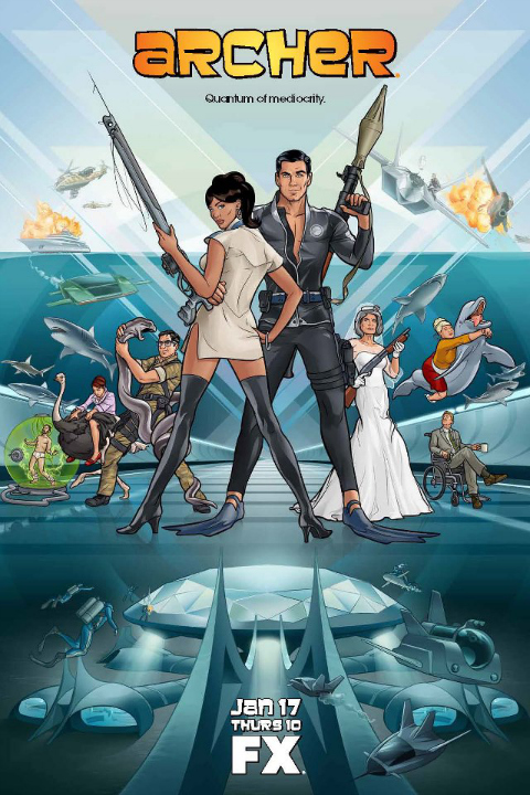 Archer (Tv Cartoon 2009–2023) 1080P