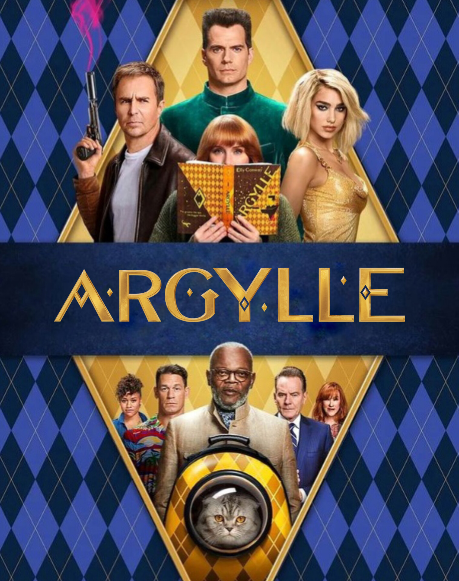 Argylle (2024) 1080P Amzn-Web X265 Hevc Msubs [Dual Audio][Hindi 5 1 English 5 1] -Mkvc