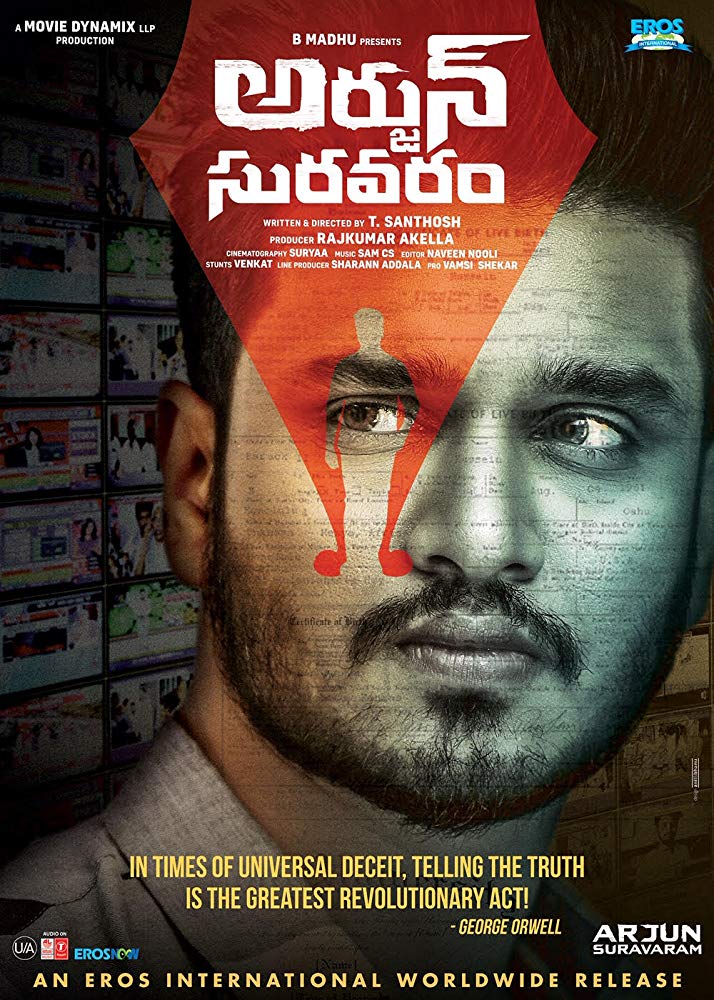 Arjun Suravaram (2019) Telugu 720P Hdrip X264 Aac Esub -1Tmv