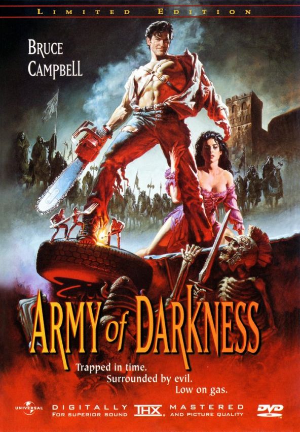 Army Of Darkness (1992) Extended 720P Bluray X264 Esub [Dual Audio][Hindi 2 0 English 2 0] -Maddiction