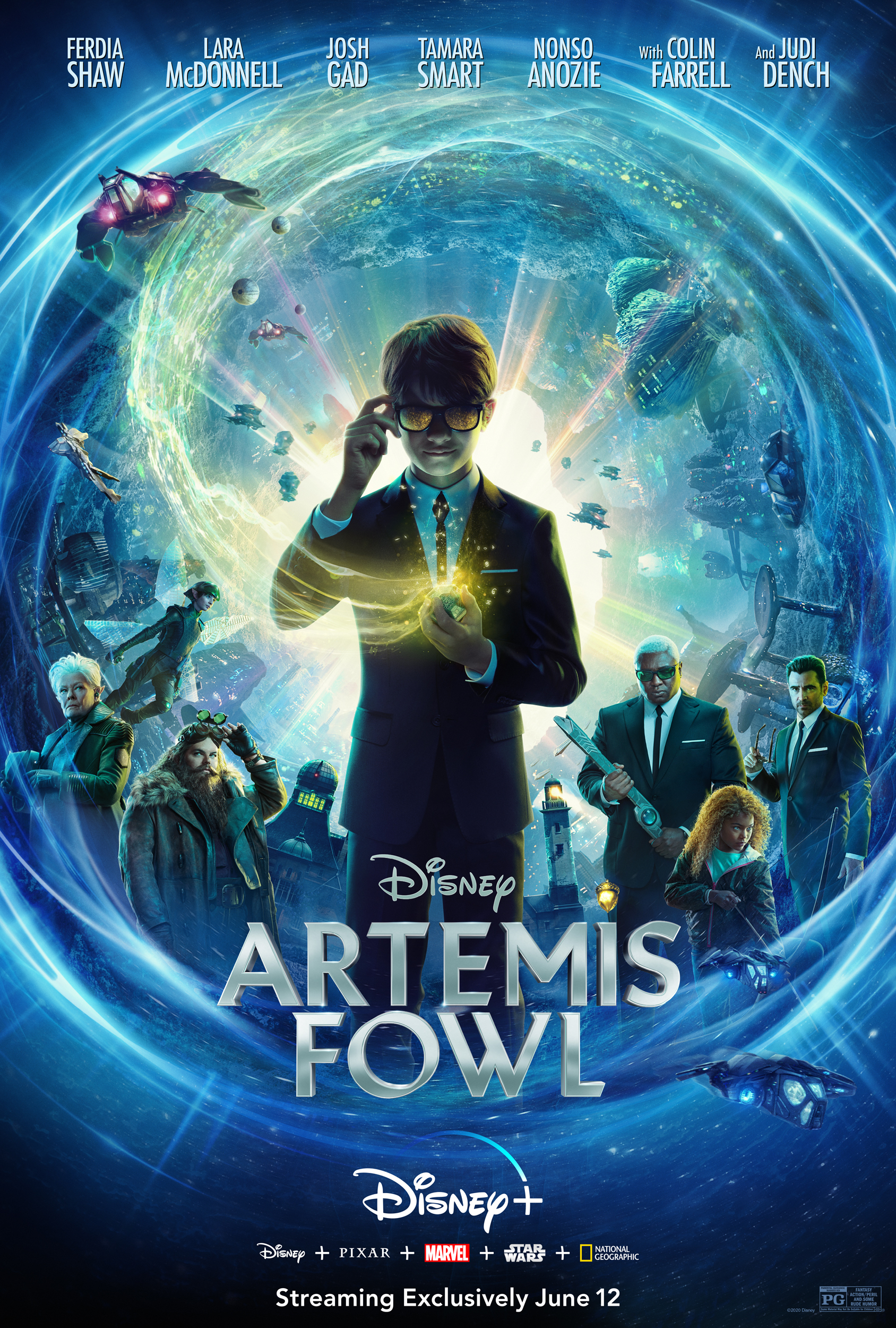 Artemis Fowl (2020) 1080P Dsnp-Web X265 Hevc 10Bit Aac 5 1 Msubs-Psa