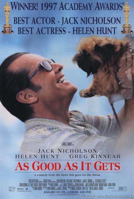As Good As It Gets (1997) Rem 720P Bluray X264 Esub [Dual Audio][Hindi 5 1 English 5 1] -Mkvc