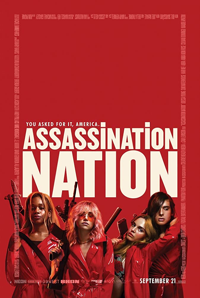 Assassination Nation (2018) 720P Bluray X264 Esub [Dual Audio][Hindi 5 1 English 5 1] -Mkvc