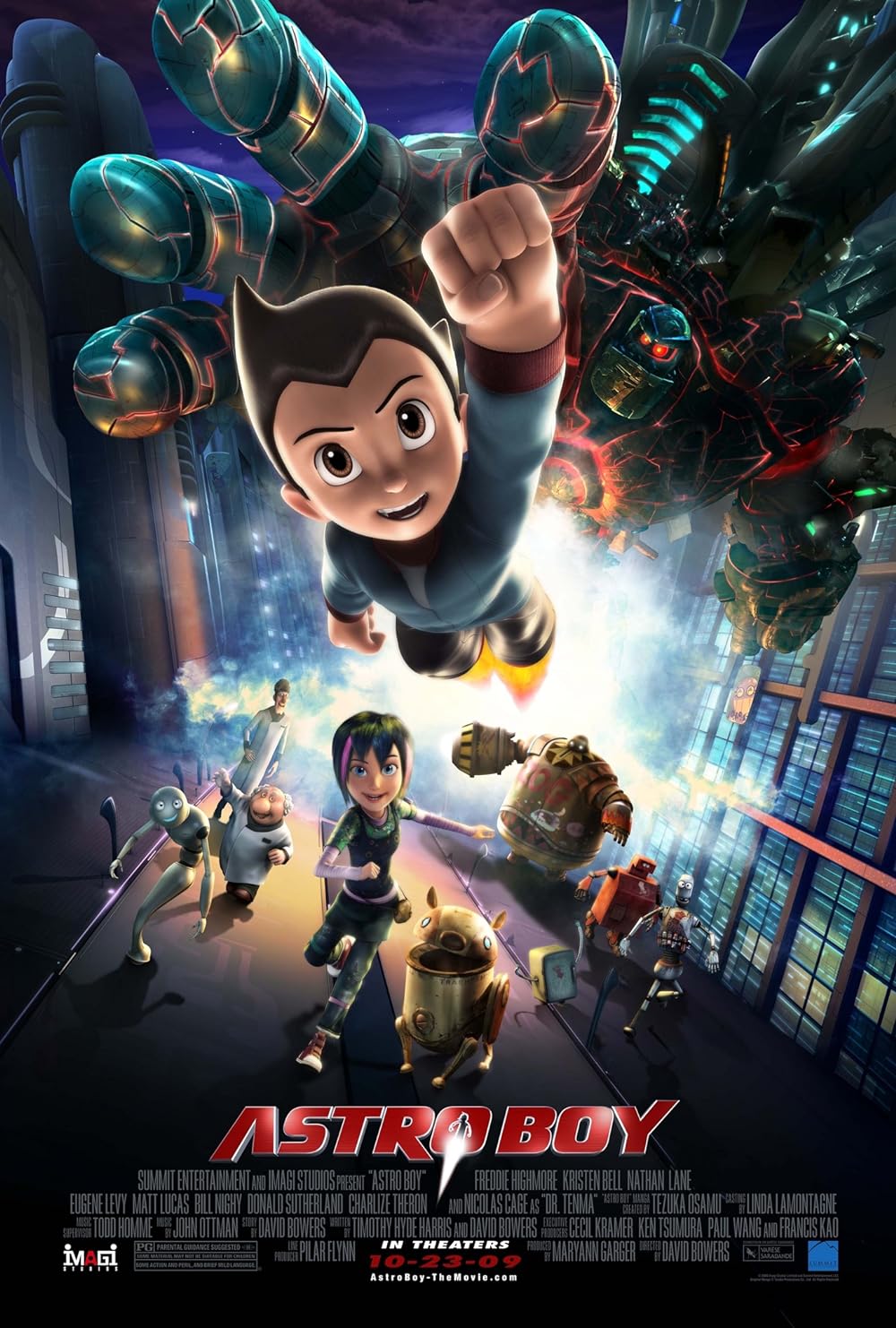 Astro Boy (2009) 720P Bluray X264 [Dual Audio][Hindi 2 0 English 2 0] -Ssrm
