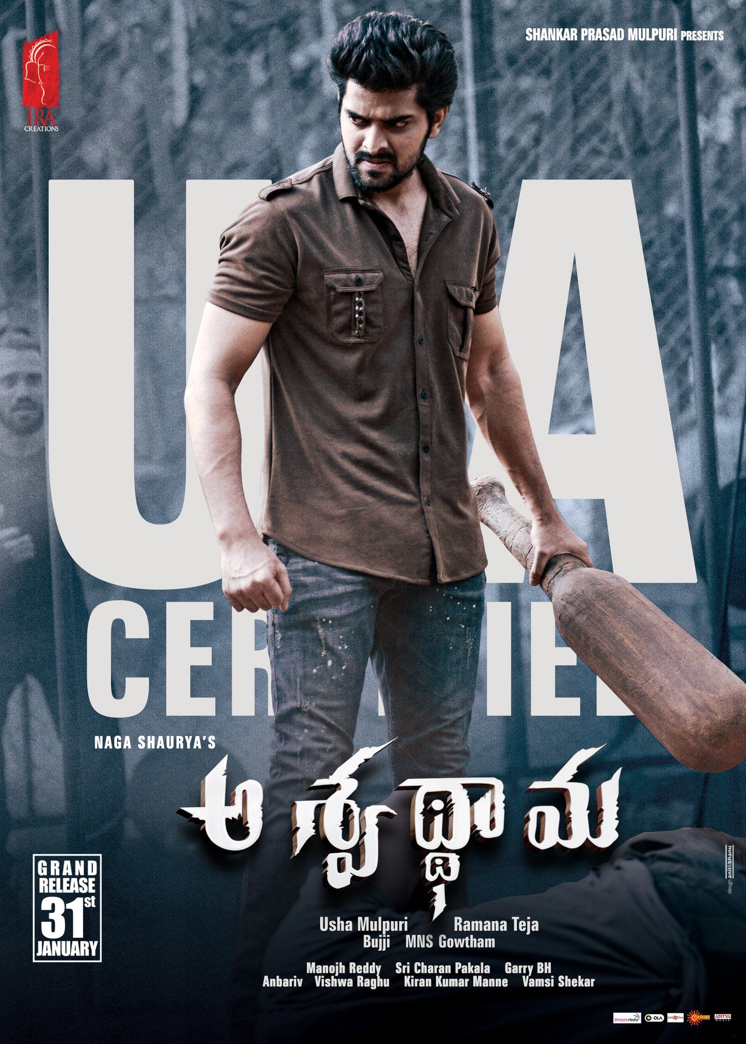 Aswathama (2020) Uncut 1080P Webrip X265 Hevc [Dual Audio][Hindi Dd2 0 Telugu 2 0] -Dmv