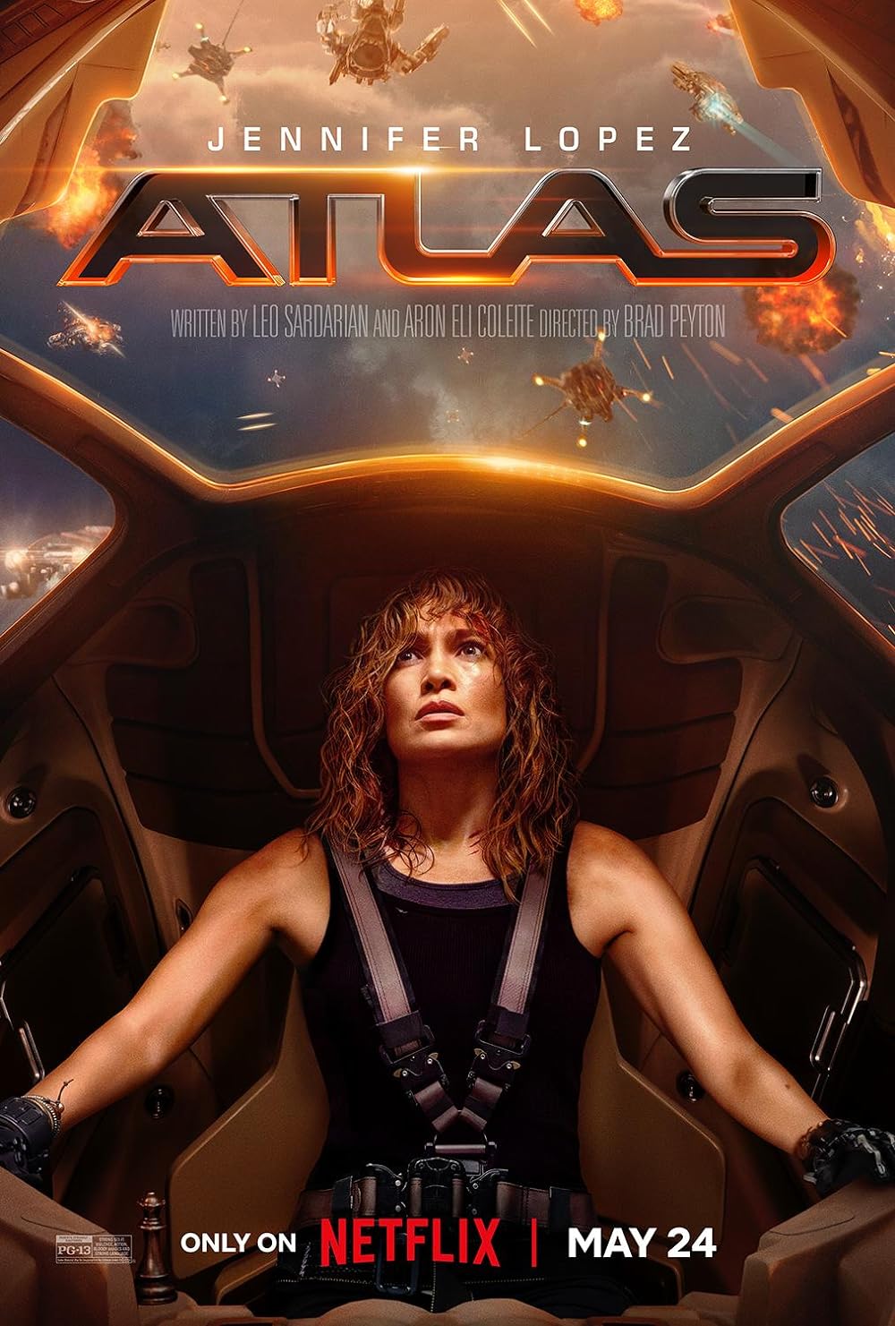 Atlas (2024) 1080P Nf-Web X265 Hevc Msubs [Dual Audio][Hindi 5 1 English 5 1] -Mkvc