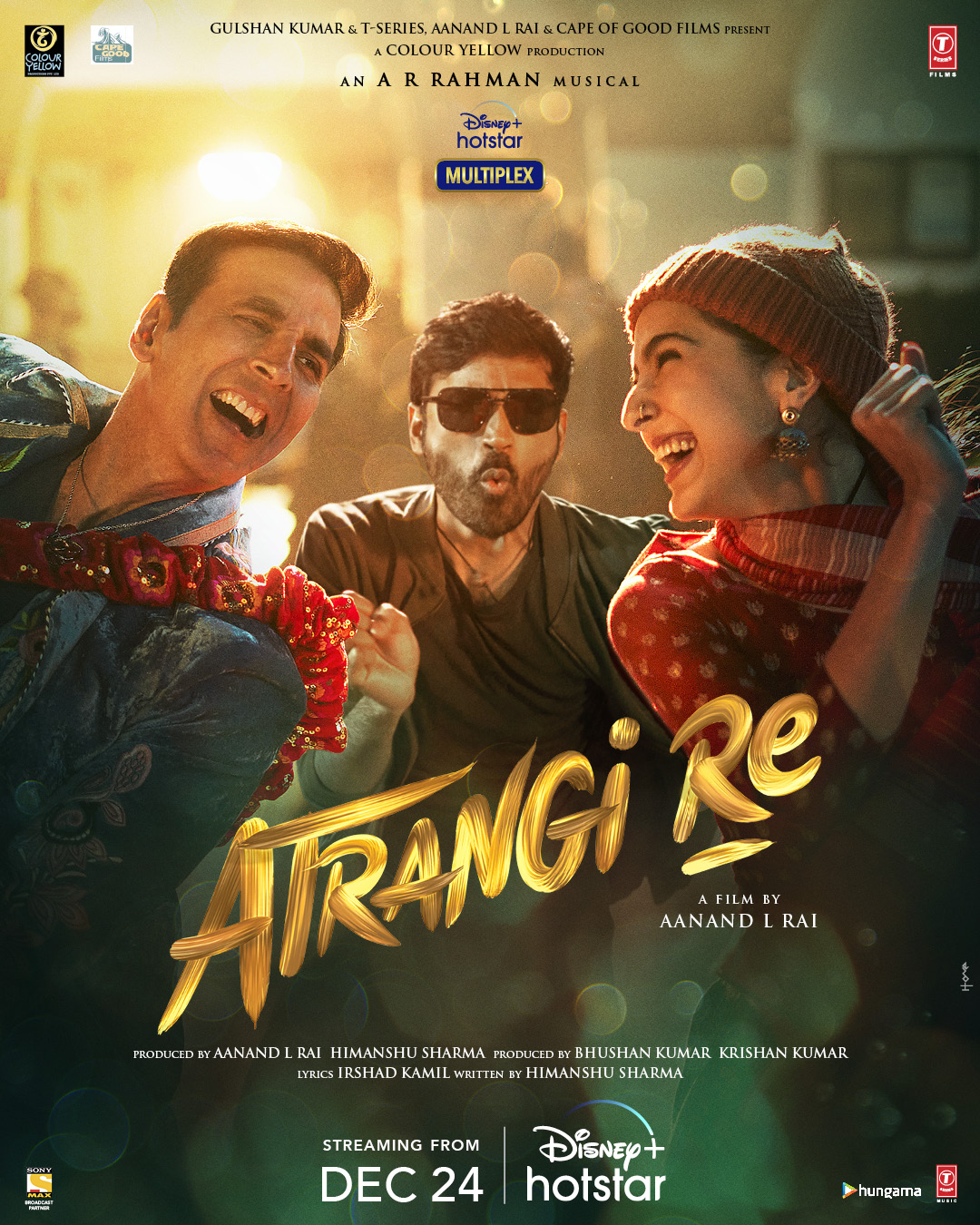 Atrangi Re (2021) Hindi 1080P Dsnp Webrip X264 Dd5 1 Esub - Mkvcinemas