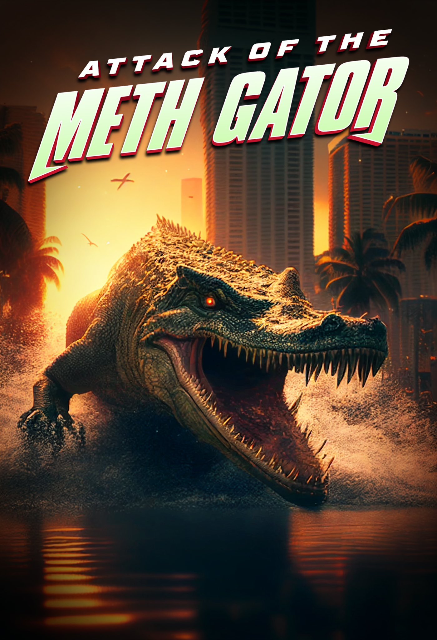 Attack Of The Meth Gator (2023) 720P Bluray X264 Esub [Dual Audio][Hindi 2 0 English 5 1] -Msmod