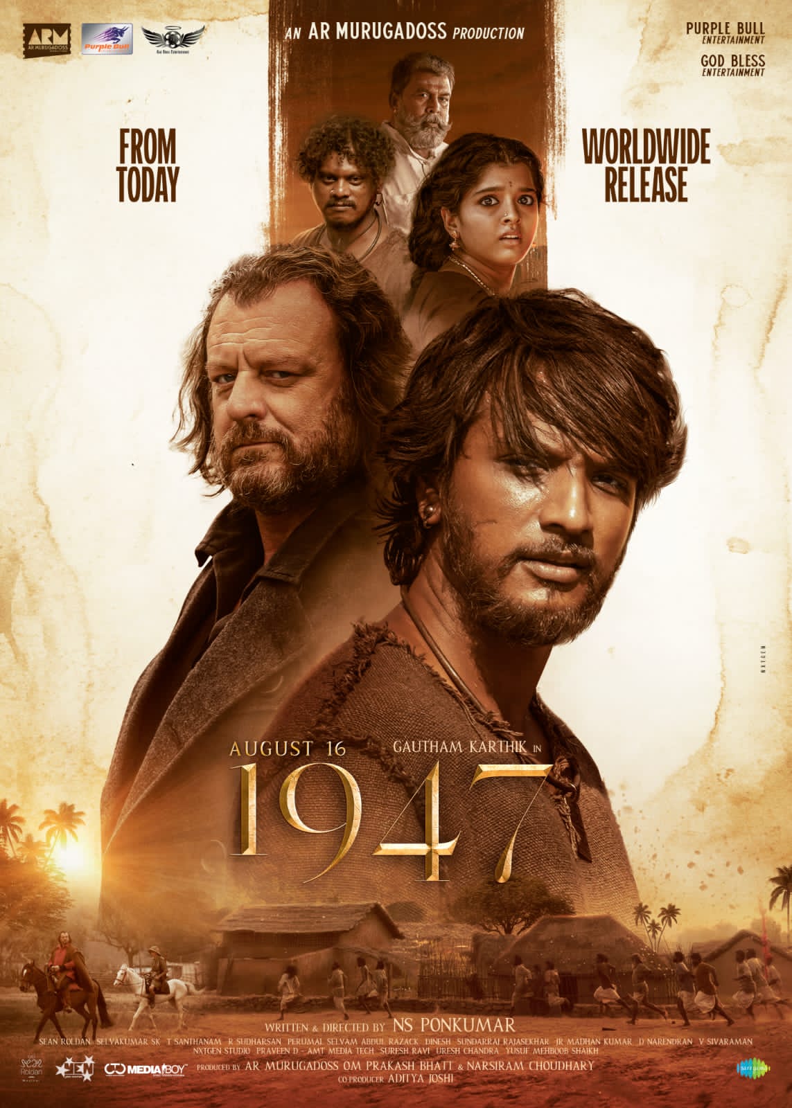 August 16 1947 (2023) Uncut 1080P Webrip X264 Esub [Dual Audio][Hindi 2 0 Tamil 2 0] -Dlhub