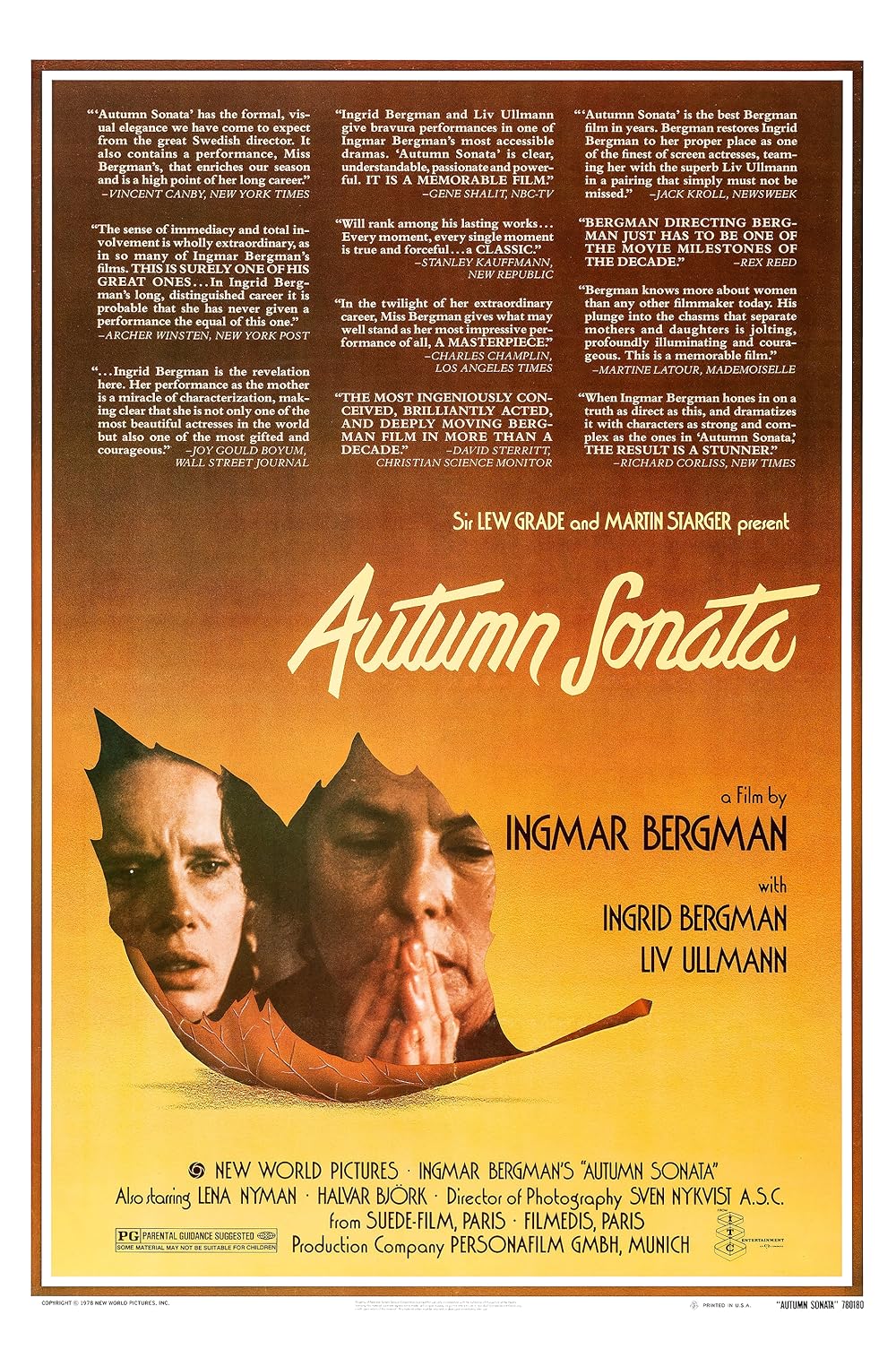 Autumn Sonata (1978) 1080P Bluray X265 Hevc Esub [Dual Audio][Swedish 1 0 English 1 0] -Tigole