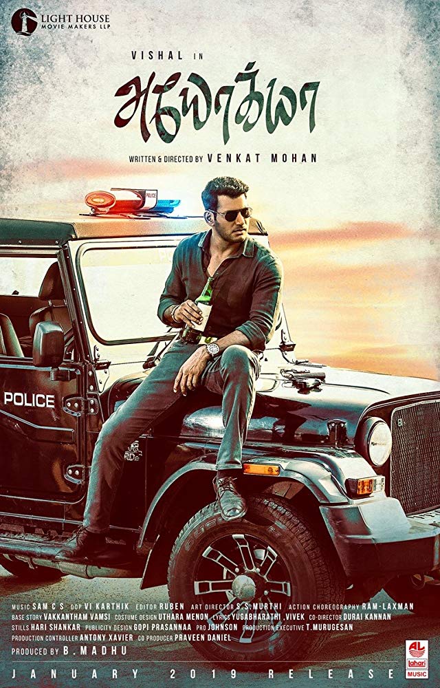 Ayogya (2019) Tamil 720P Hdrip X264 Dd5 1 Esub - Movcr