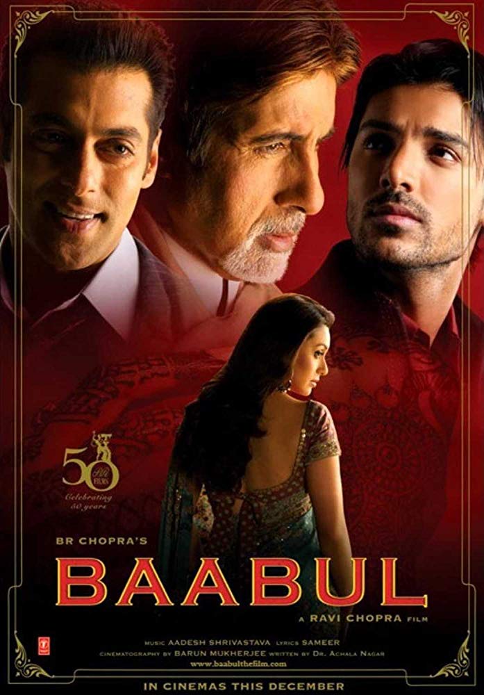 Baabul (2006) Hindi 1080P Webrip X264 Dd2 0 Esub - Mkvcinemas
