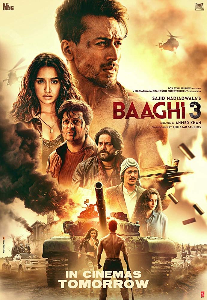 Baaghi 3 2020 Bluray 1080P Hindi Dd 5 1 X264 Esub - Mkvcinemas