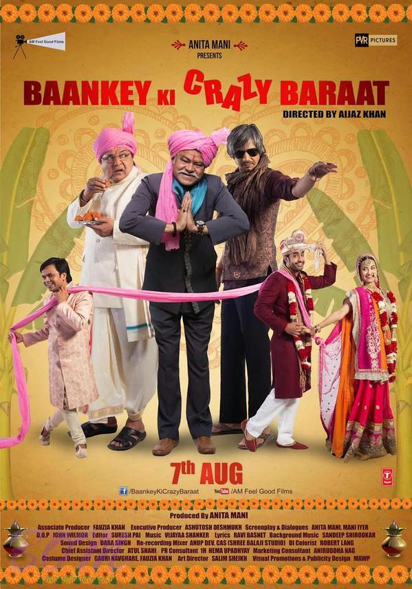 Baankey Ki Crazy Baraat 2015 Hindi Movies Pdvdrip Xvid Aac New Source
