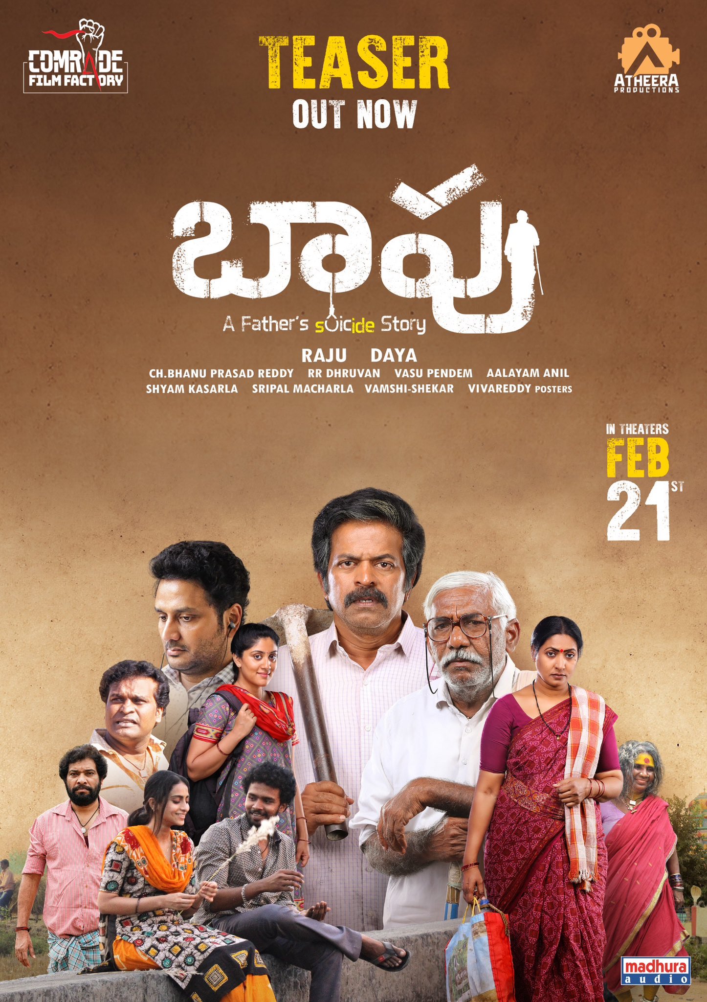 Baapu A Fathers Story (2025) Uncut 720P Webrip X264 Esub [Dual Audio][Hindi 5 1 Telugu 5 1] -Mkvc