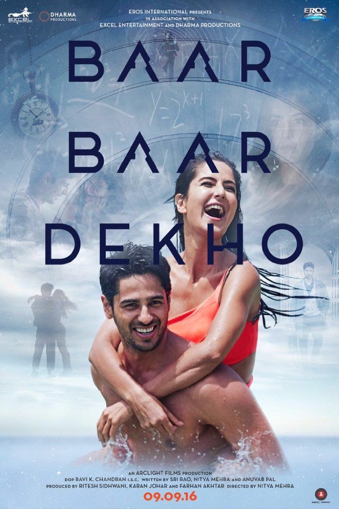 Baar Baar Dekho (2016) Hindi 1080P Bluray X264 Dd5 1 Esub - Mkvcinemas