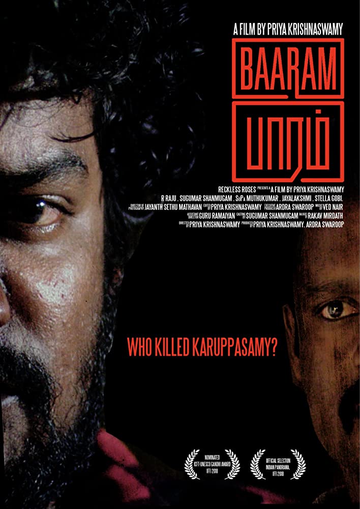 Baaram (2018) Tamil 720P Hdrip X264 Dd5 1 Esub -1Tmv