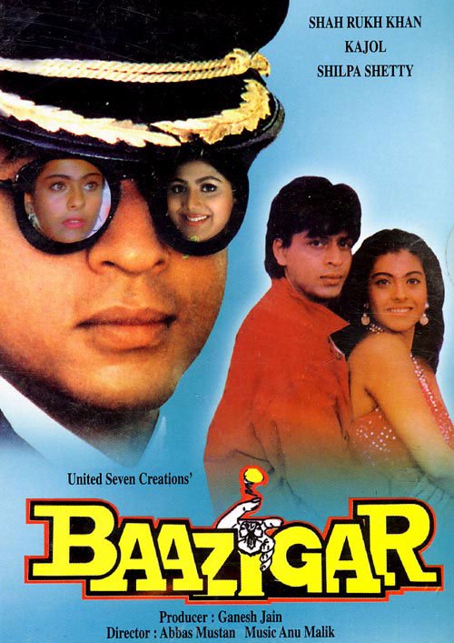 Baazigar (1993) Hindi 1080P Webrip X264 Dd2 0 Esub - Mkvcinemas