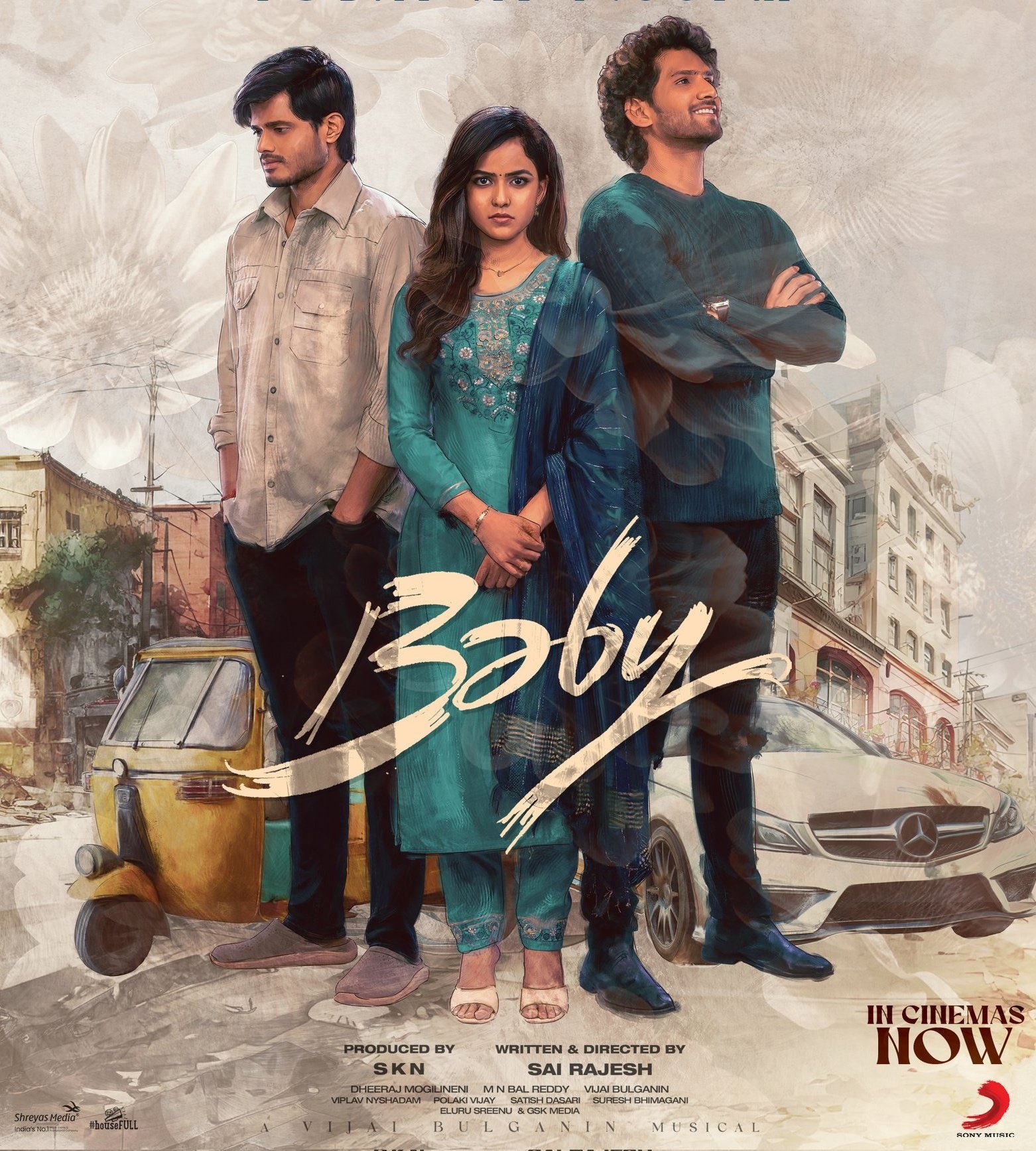 Baby (2023) Telugu 1080P Webrip X265 Hevc 10Bit Dd5 1 Esub -1Tmv