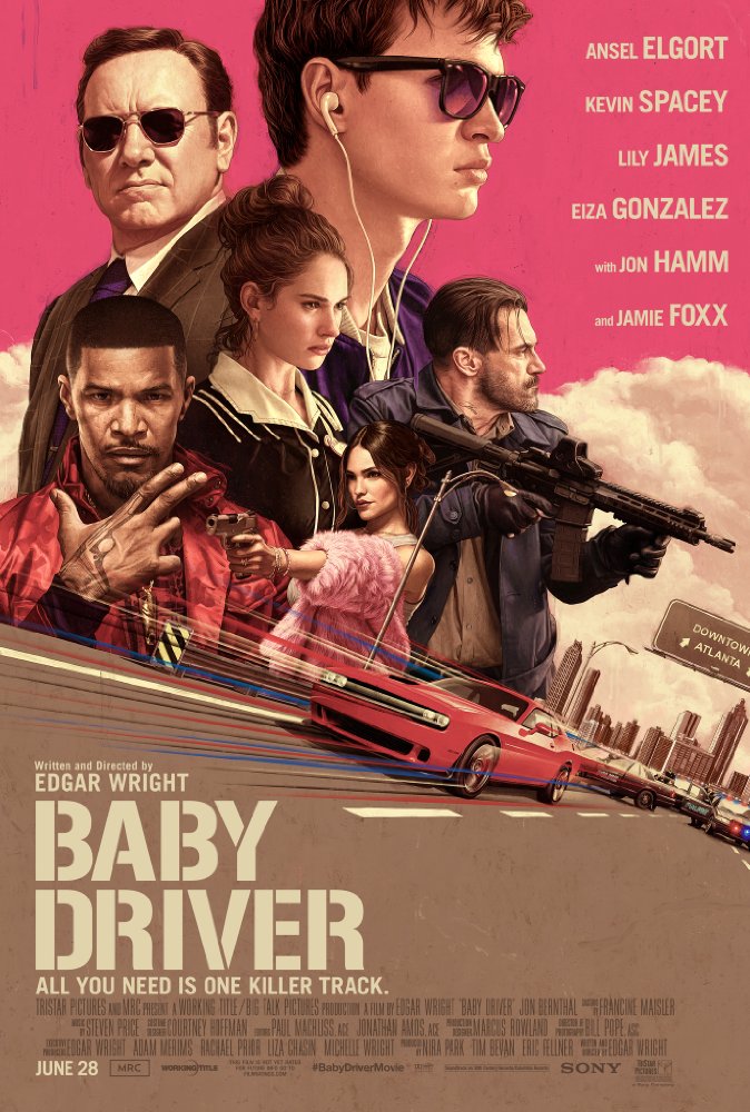 Baby Driver (2017) 1080P Bluray X265 Hevc Esub [Dual Audio][Hindi 2 0 English 5 1] -Mkvc