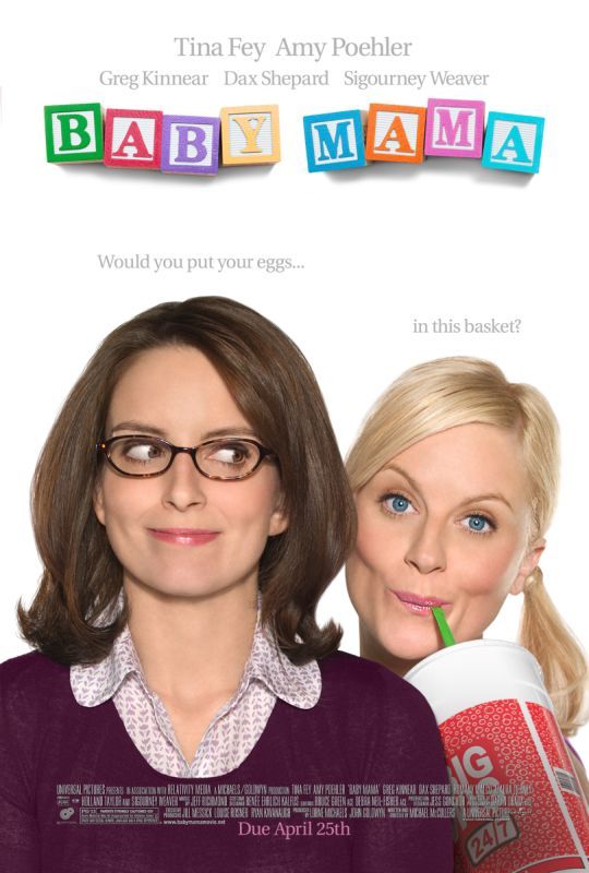 Baby Mama (2008) 720P Bluray X264 Esub [Dual Audio][Hindi 5 1 English 5 1] -Mkvc
