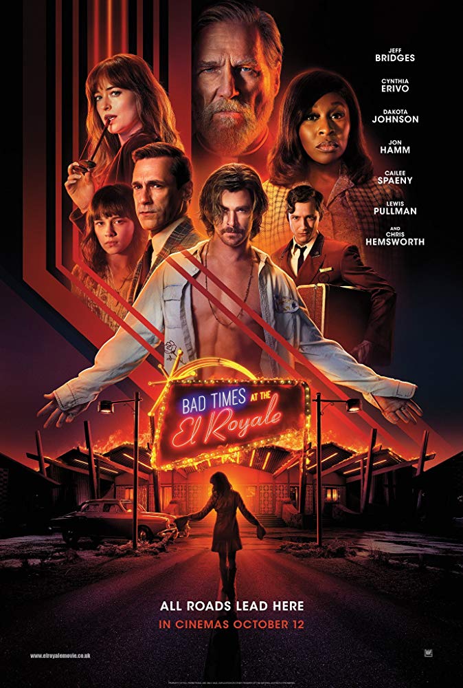 Bad Times At The El Royale (2018) 1080P Bluray X265 Hevc Esub [Dual Audio][Hindi 5 1 English 5 1] -Mkvc