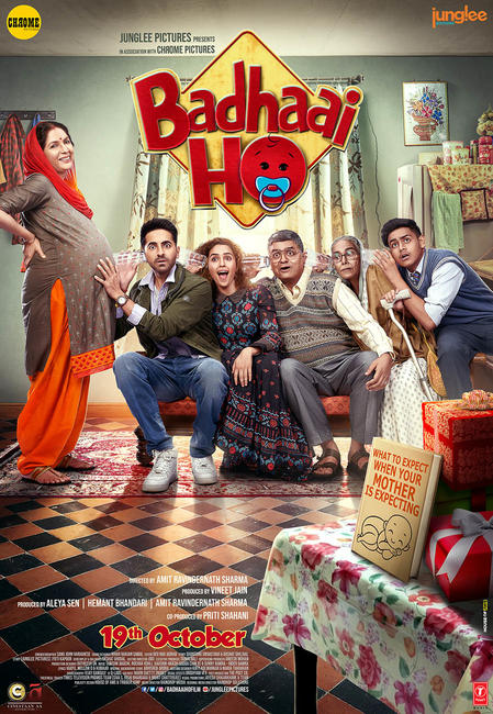 Badhaai Ho (2018) Hindi 1080P Bluray X264 Dd5 1 Esub - Mkvcinemas