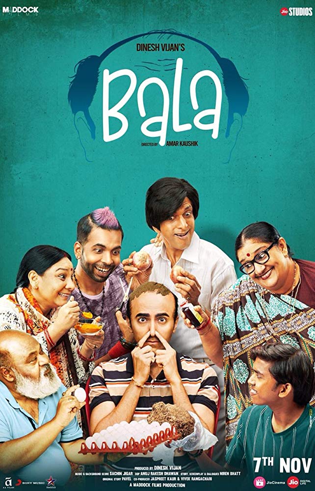 Bala (2019) Hindi 720P Webrip X264 Aac Esub - Mkvcinemas