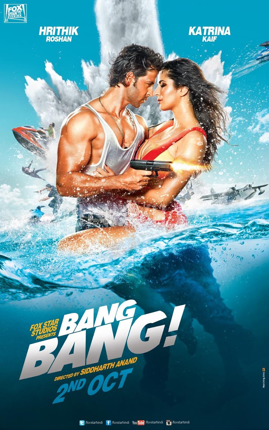 Bang Bang (2014) Hindi 1080P Bluray X264 Dd5 1 Esub - Mkvcinemas
