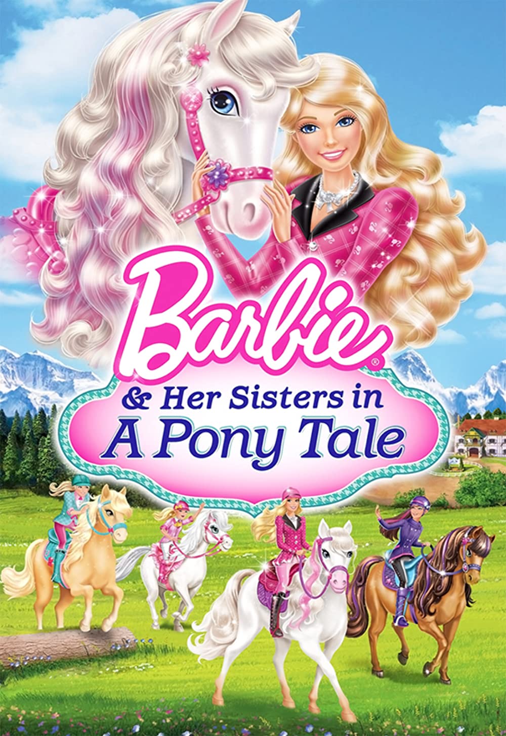 Barbie & Her Sisters In A Pony Tale (2013) 720P Bluray X264 Msubs [Dual Audio][Hindi 5 1 English 5 1] -Mkva