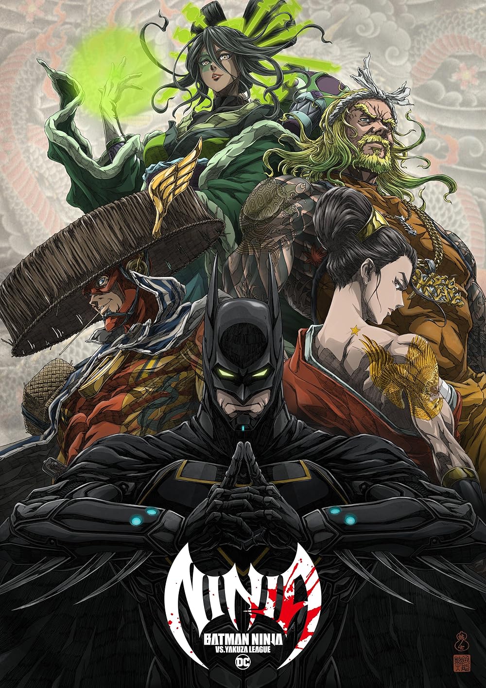 Batman Ninja Vs Yakuza League (2025) 720P Amzn-Web X264 Msubs [Dual Audio][English 5 1 Japanese 5 1] -Mkvc