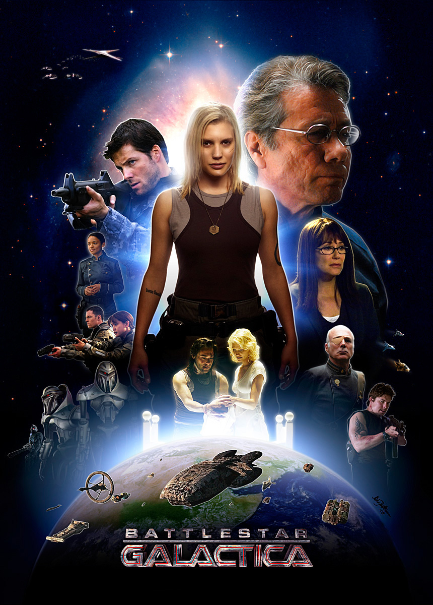 Battlestar Galactica (Tv Series 2004–2009) 1080P