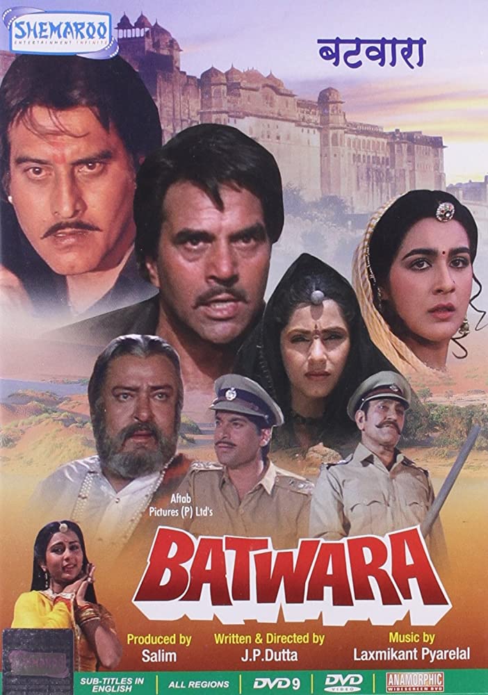 Batwara (1989) Hindi 1080P Webrip X264 Dd2 0 Esub - Mkvcinemas