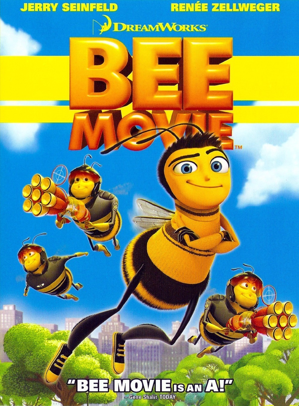 Bee Movie (2007) 720P Bluray X264 Esub [Dual Audio][Hindi 5 1 English 5 1] - Mkvc