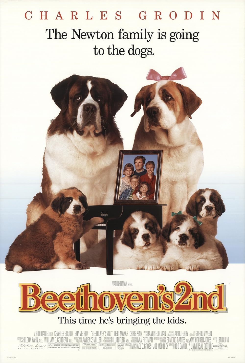 Beethovens 2Nd (1993) 720P Bluray X264 Esub [Dual Audio][Hindi 2 0 English 5 1] -Mkvc