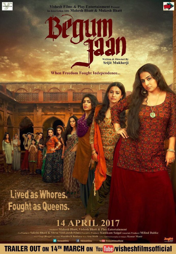 Begum Jaan 2017 Hindi 720P Hdrip X264 Ac3 - Hon3Y