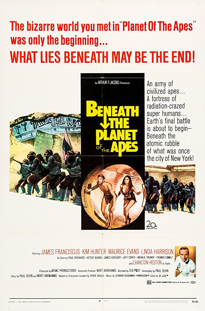 Beneath The Planet Of The Apes 1970 720P Brrip X264 Gaz Yify