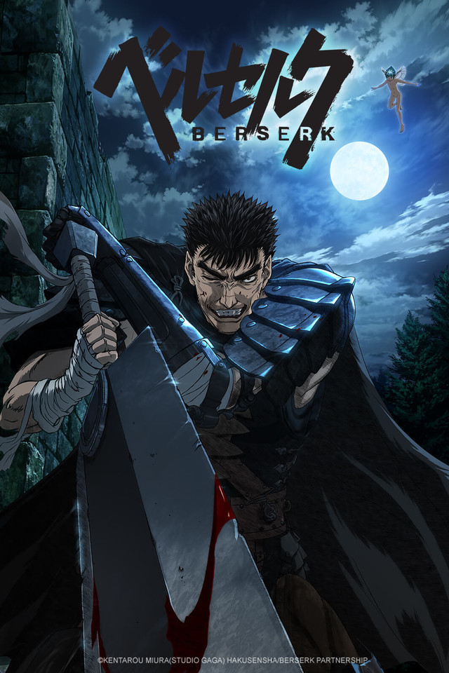Berserk (Tv Cartoon 2016–2017) 1080P [Dual Audio]