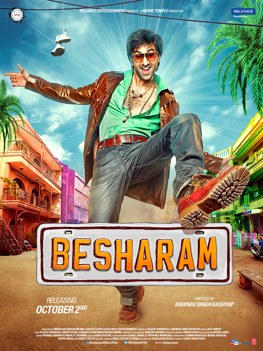 Besharam (2013) Hindi 1080P Bluray X264 Dd5 1 Esub - Mkvcinemas