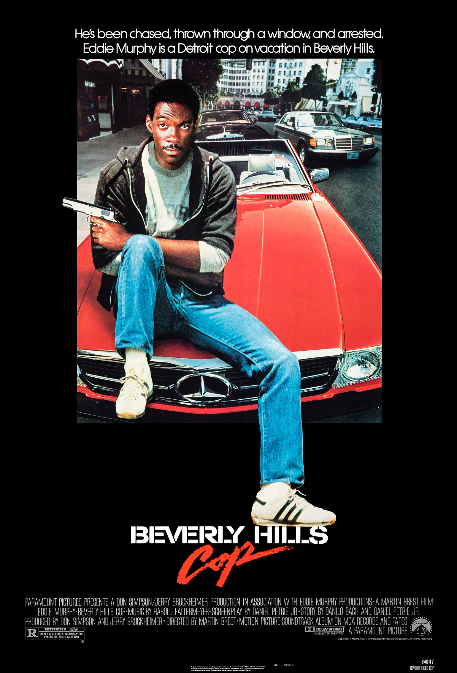 Beverly Hills Cop (1984) Rem 720P Bluray X264 Esub [Dual Audio][Hindi 5 1 English 5 1] -Mkvc